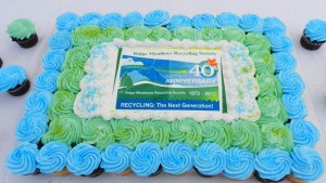 RMRS 40th Anniversary Cake at Earth Day 2012