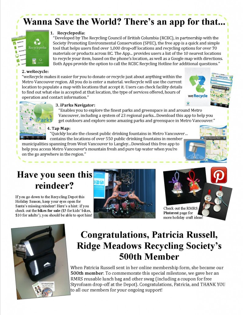 RMRS November, 2013 Newsletter - page 3