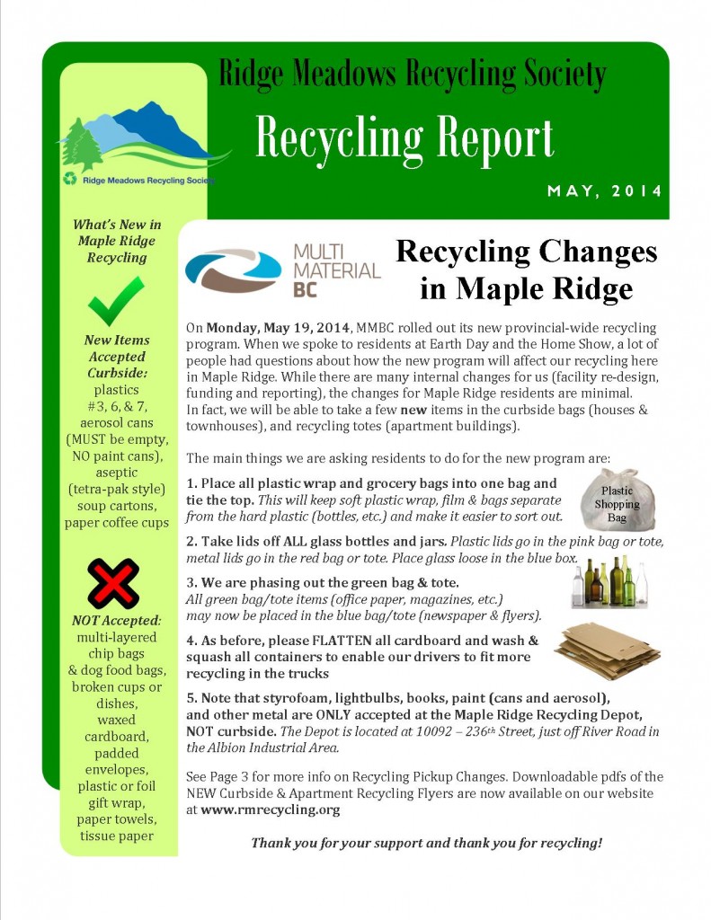 RMRS May, 2014 Newsletter - Page 1