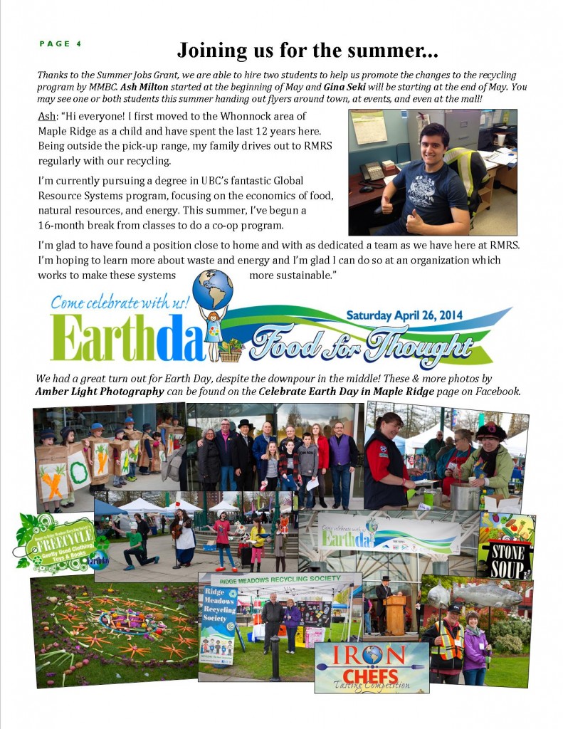 RMRS May, 2014 Newsletter - Page 4