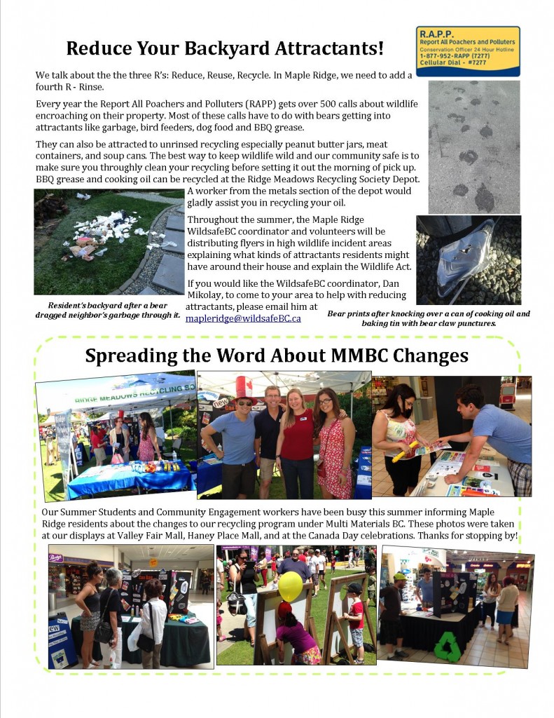 RMRS July, 2014 Newsletter - Page 3