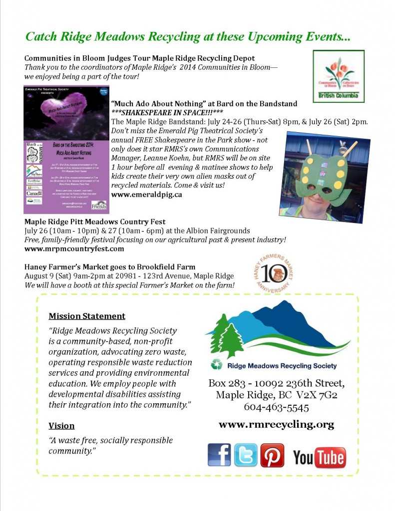 RMRS July, 2014 Newsletter - Page 4
