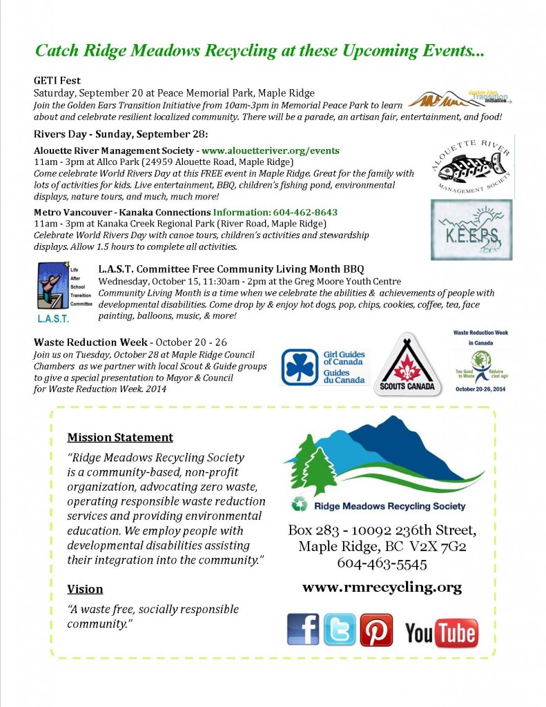 RMRS August, 2014 Newsletter - Page 4