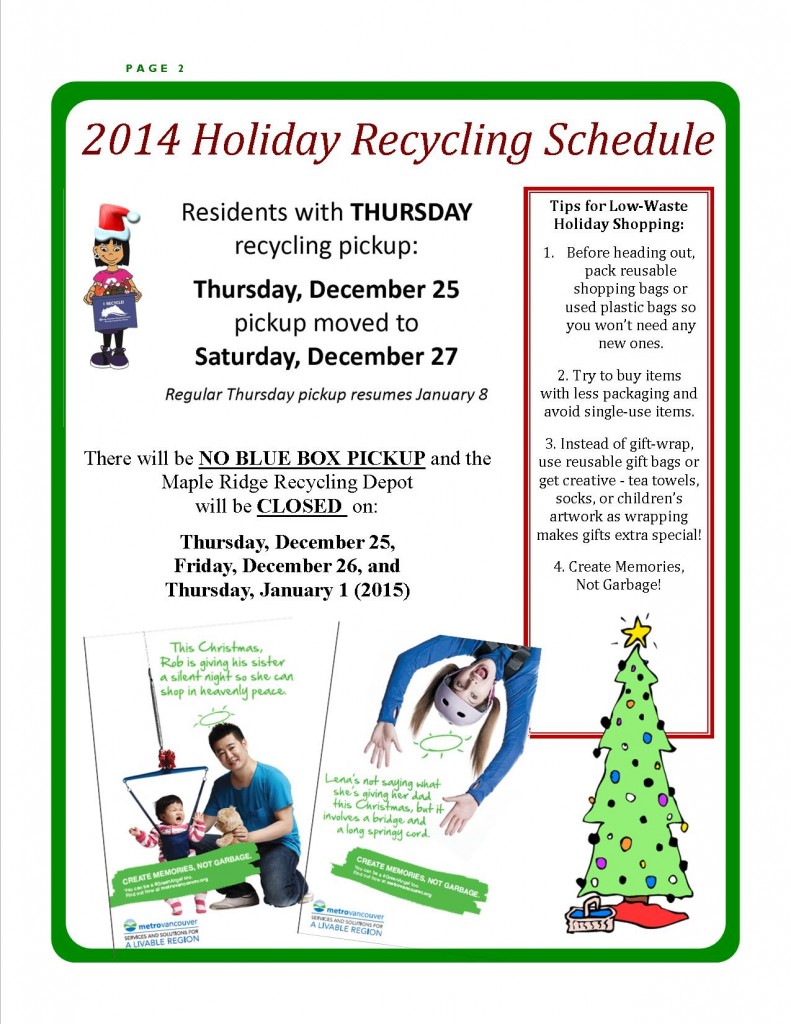 RMRS November, 2014 Newsletter - Page 2