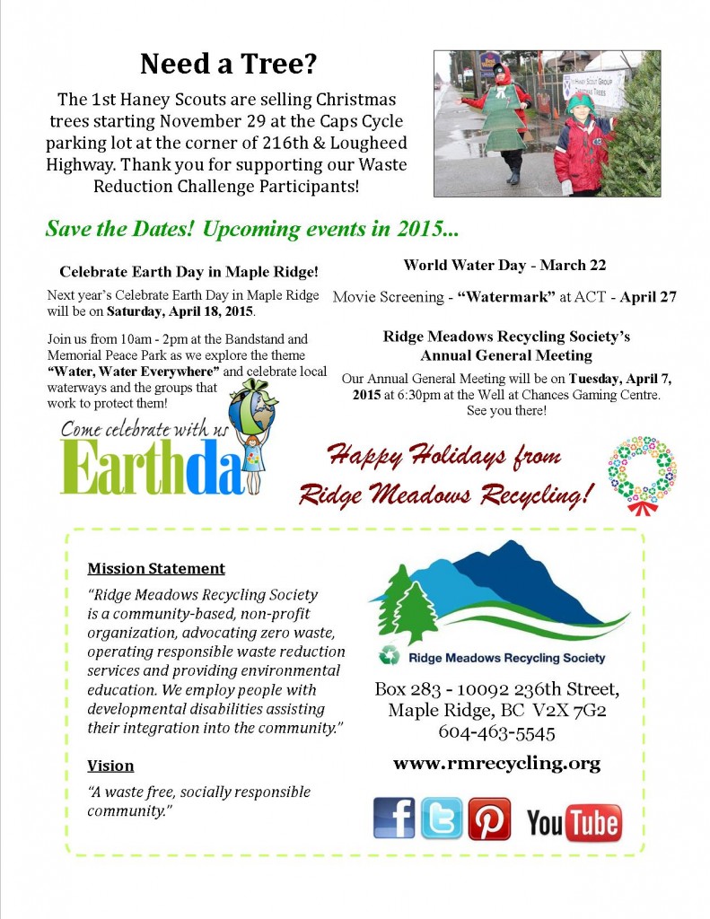 RMRS November, 2014 Newsletter - Page 4