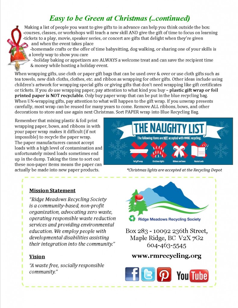 RMRS December, 2014 Newsletter - Page 4
