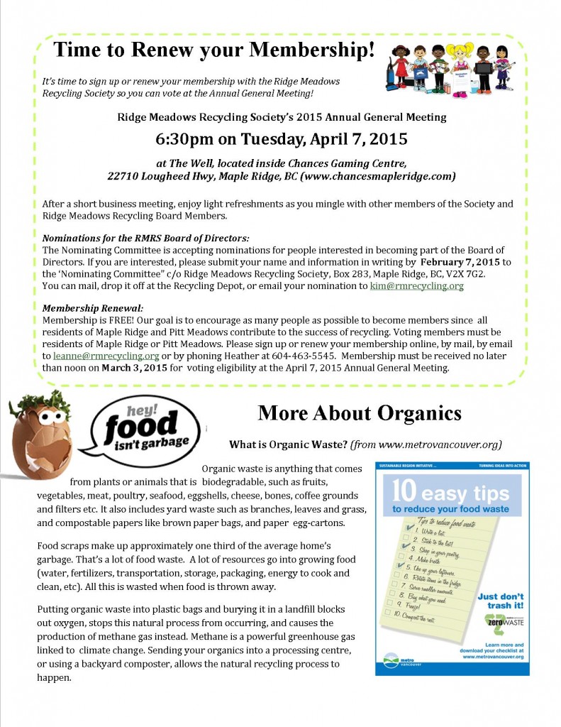 RMRS January, 2015 Newsletter - Page 3