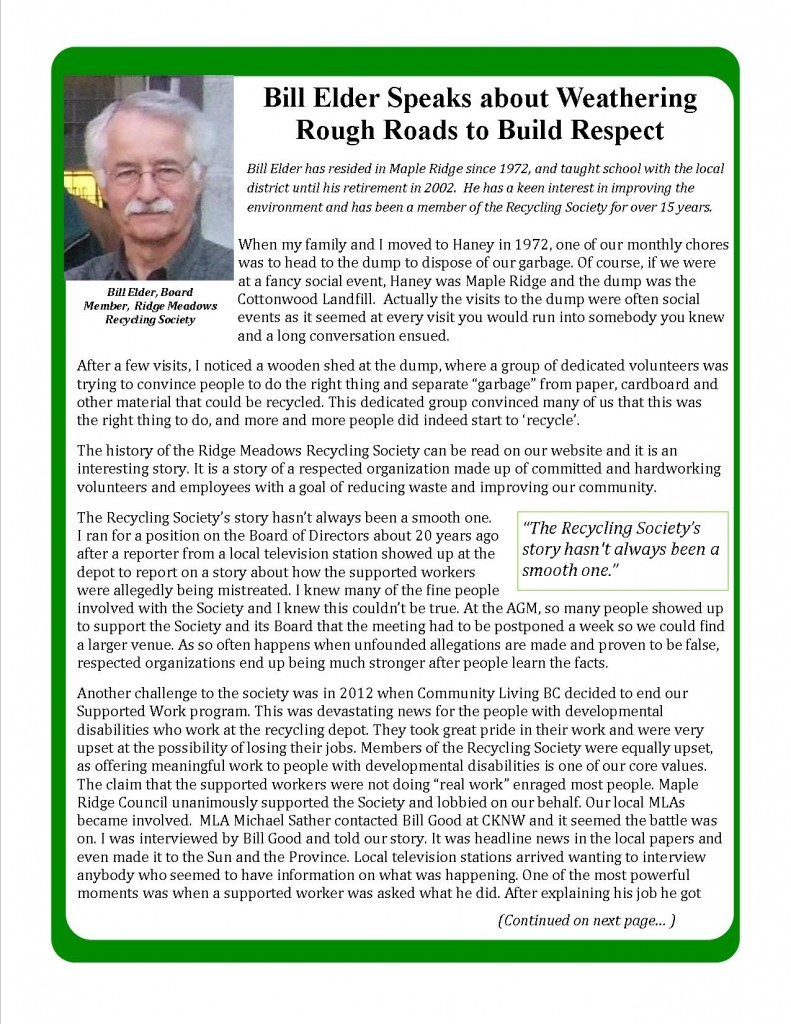 RMRS February, 2015 Newsletter - Page 2