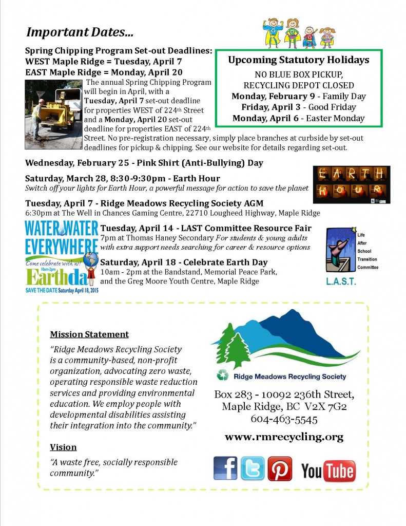 RMRS February, 2015 Newsletter - Page 4