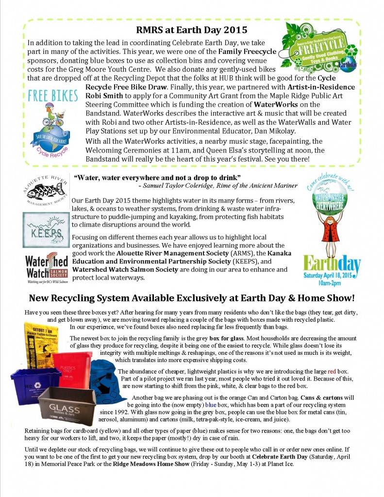 RMRS April, 2015 Newsletter - Page 3