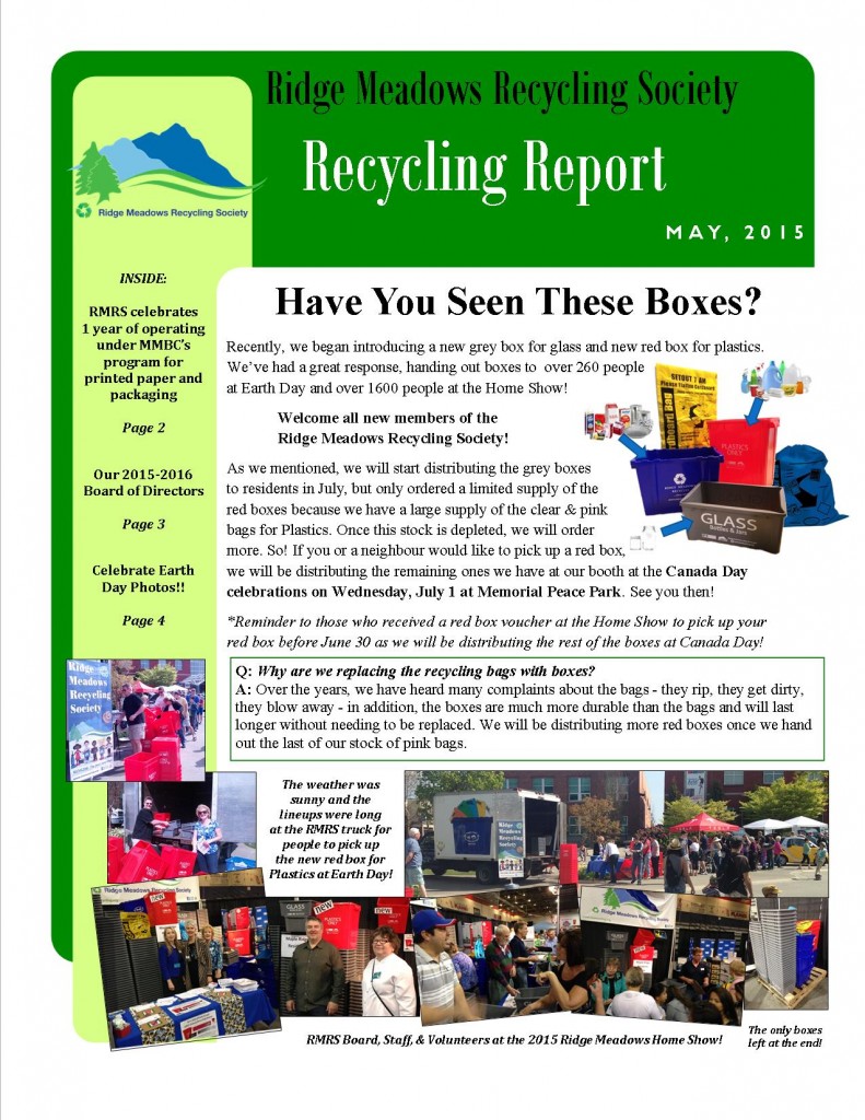 RMRS May, 2015 Newsletter - Page 1