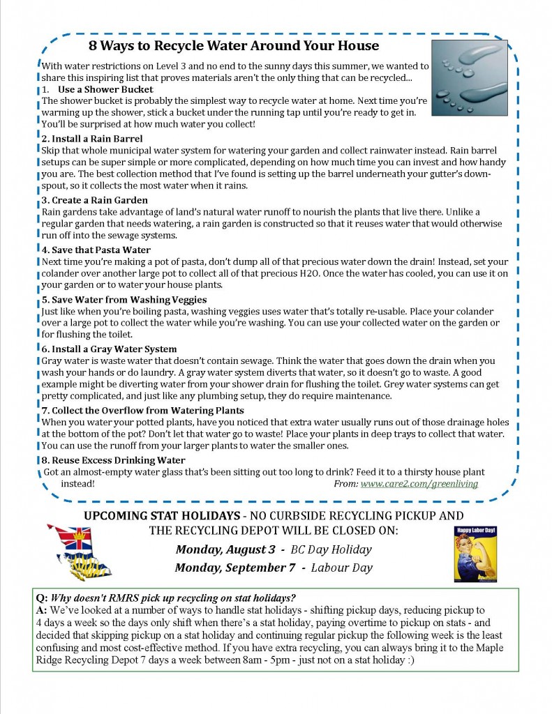 RMRS August, 2015 Newsletter - Page 3