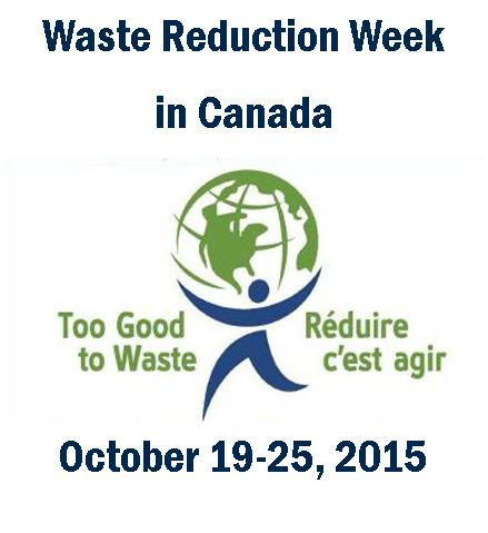 Waste Reduction Week - Oct.19-25, 2015