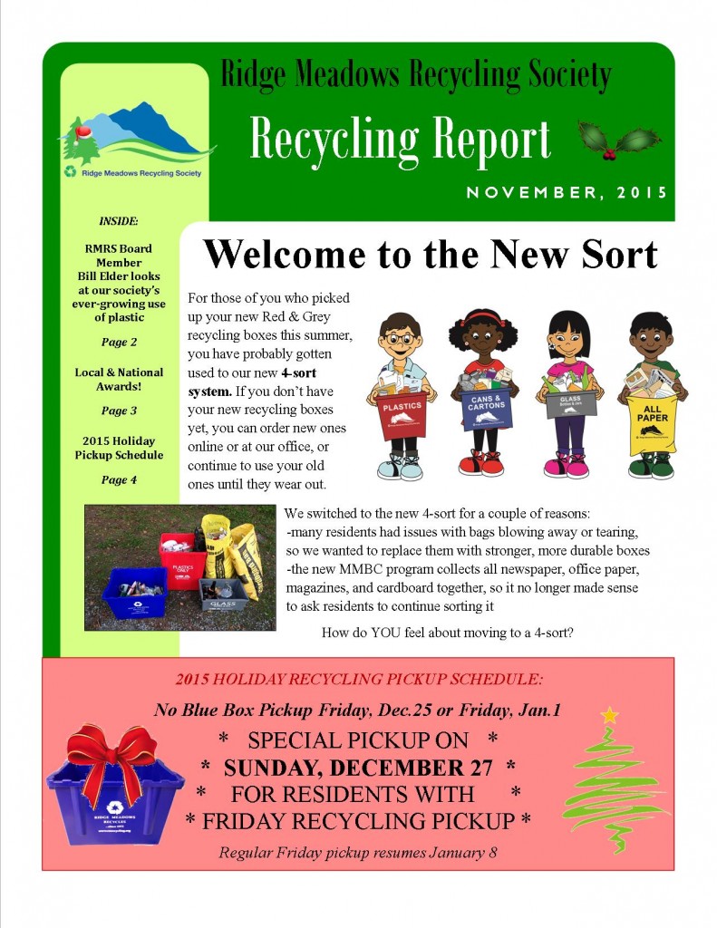 RMRS November, 2015 Newsletter - Page 1