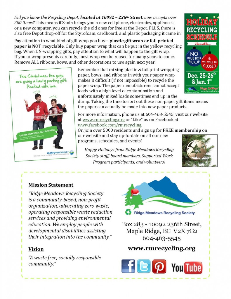 RMRS December, 2015 Newsletter - Page 4