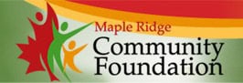 Maple Ridge Community Foundation logo promoting local recycling initiatives.