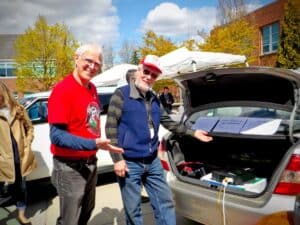 Community members recycling and promoting sustainability on Earth Day 2026.